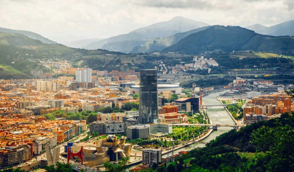 Bilbao skyline