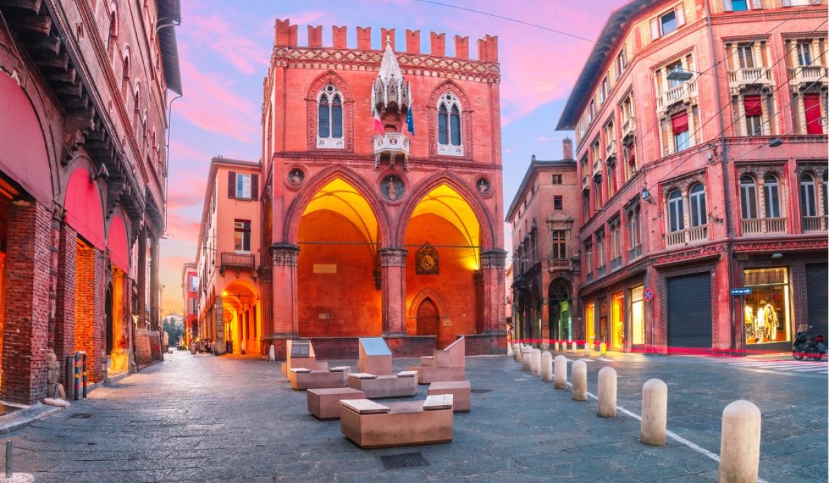 De rode stad Bologna