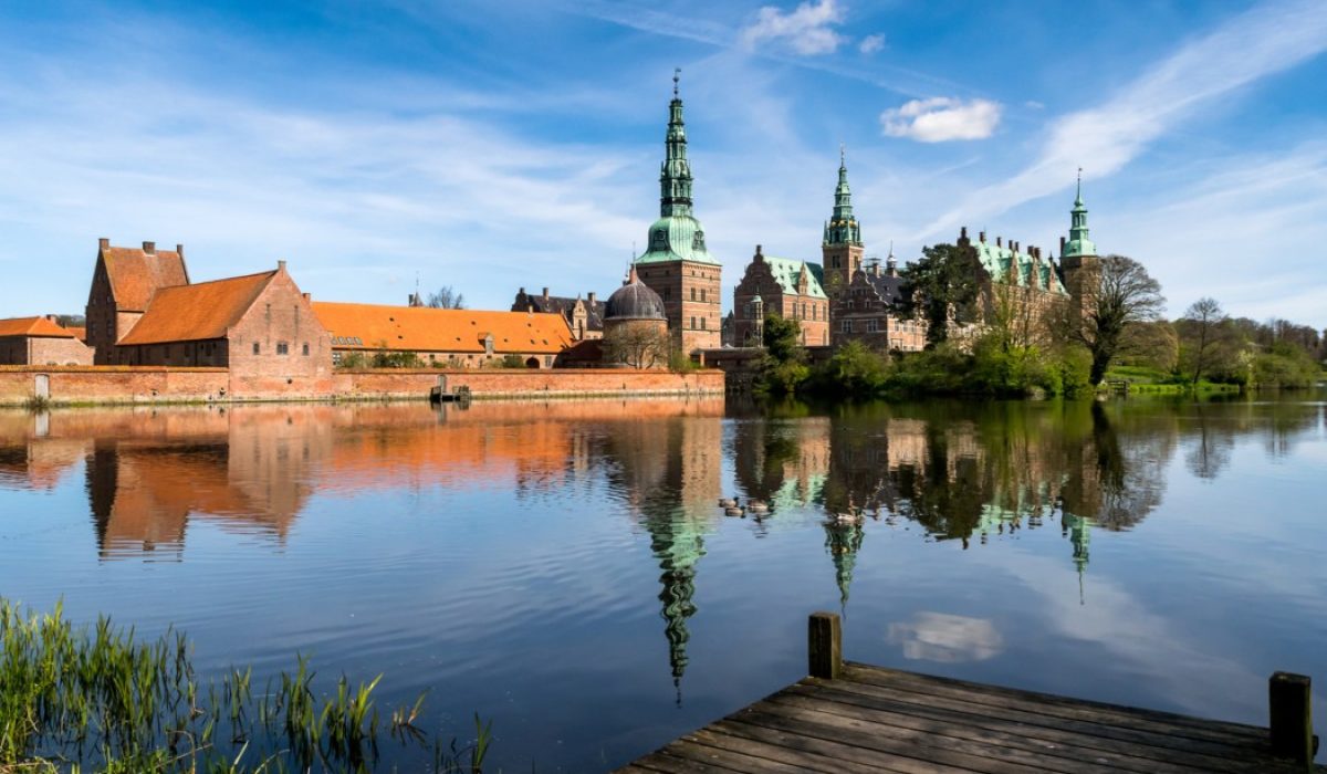 Slot Frederiksborg water