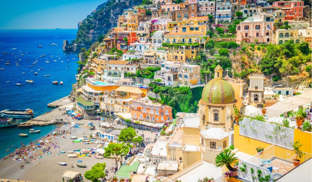 Strand van Positano