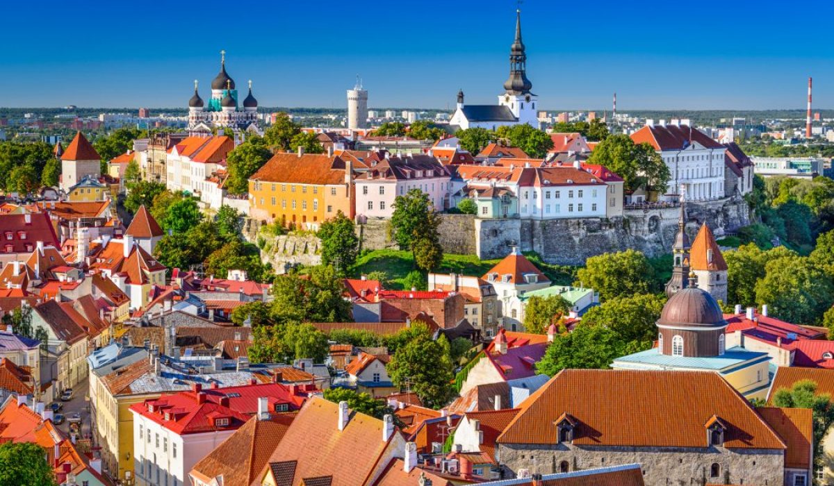 Tallinn skyline