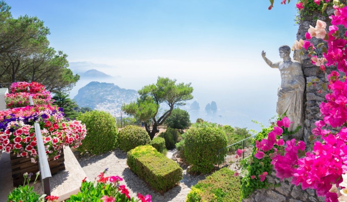 Uitzicht over Capri