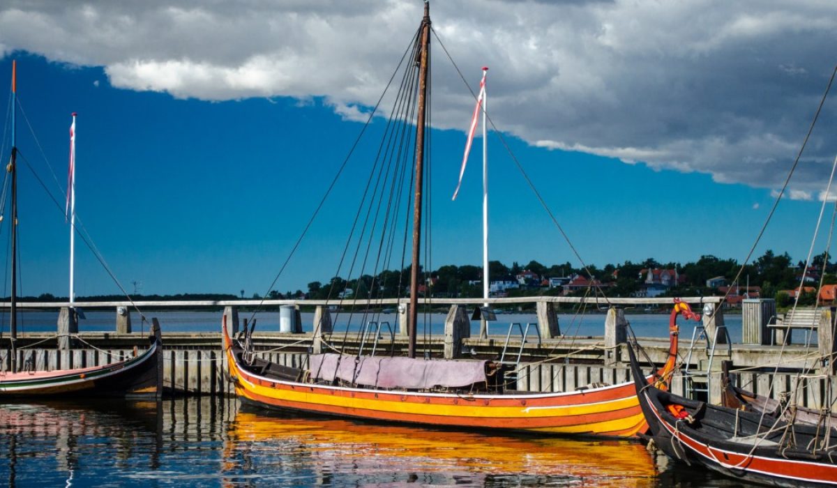 Vikingschip in Roskilde